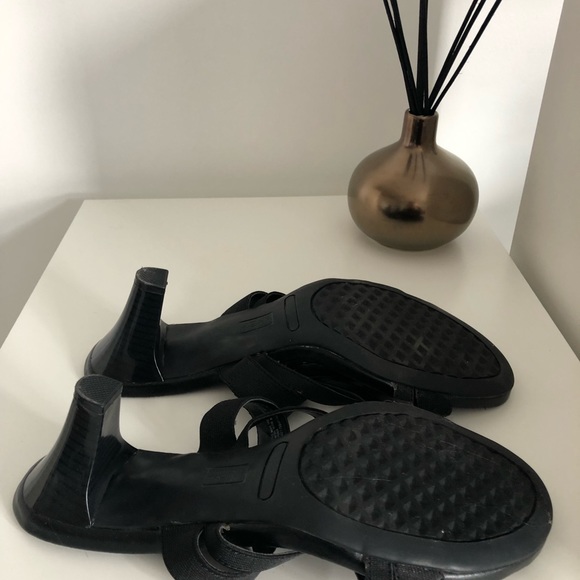 Merona black heeled sandals size 7.5 - Picture 6 of 6